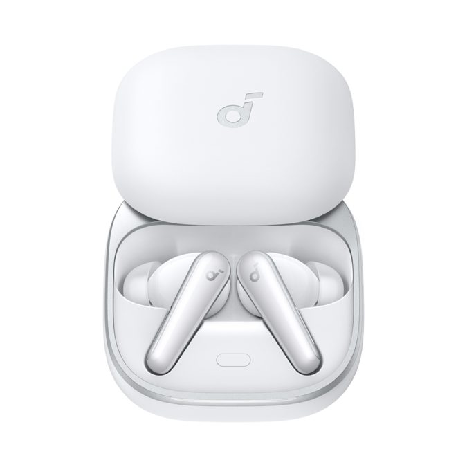 Наушники, soundcore, Liberty 5 (A3957G21), Bluetooth 5.3, LDAC, TWS, 11мм, Adaptive ANC 2.0, до 50 часов, IPX4, Белый