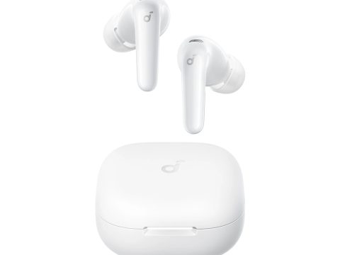 Наушники, soundcore, R60i NC (D1202G21), Bluetooth 5.3, TWS, 13 мм, ENC, IPX5, Белый