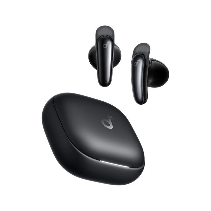 Наушники, soundcore, Liberty Buds (D1200G11), Bluetooth 5.3, LDAC, TWS, 11мм, Adaptive ANC 2.0, до 50 часов, IPX4, Черный