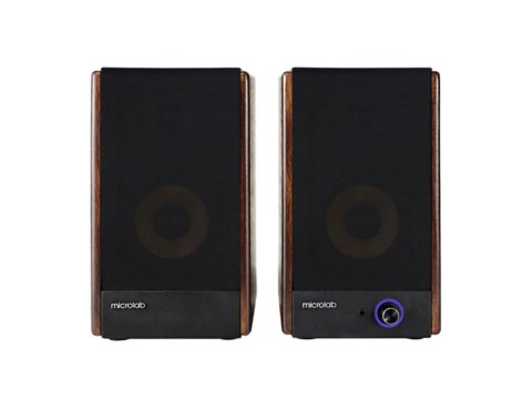 Колонки, Microlab, SOLO4, Bluetooth 5.3, AUX, 45 Вт, 80 Гц - 20 кГц, Соотношение сигнал/шум: > 75 дБ, Bluetooth 5.3, Коричневый