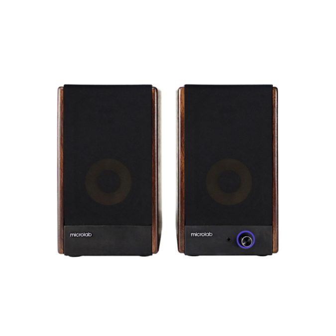Колонки, Microlab, SOLO4, Bluetooth 5.3, AUX, 45 Вт, 80 Гц - 20 кГц, Соотношение сигнал/шум: > 75 дБ, Bluetooth 5.3, Коричневый