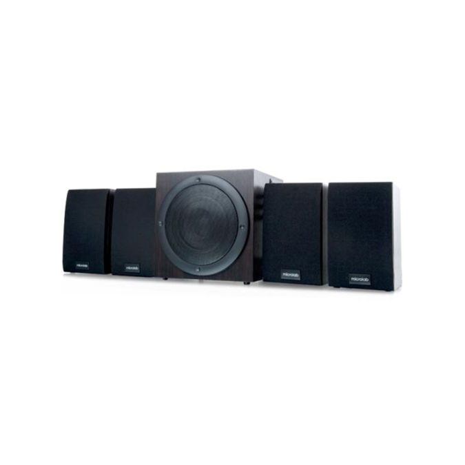 Акустическая система, Microlab, TMN1BT 2.1, Bluetooth 5.0, 30 Гц – 20 кГц, MDF, 34 Вт, 4RCA, Регулятор громкости, Черный