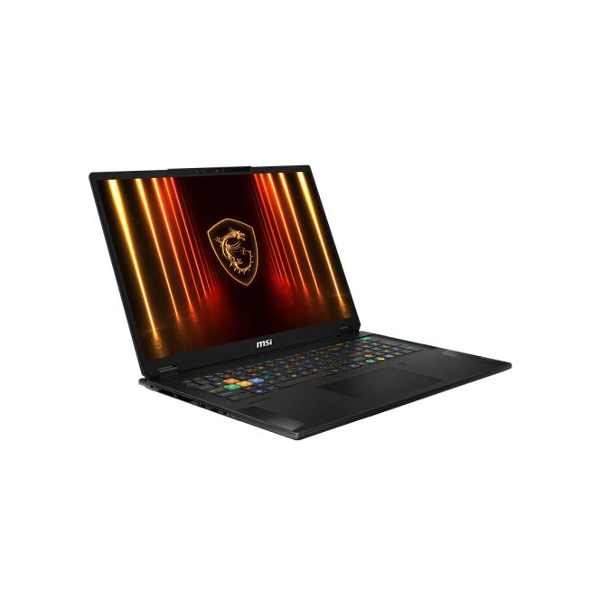 Ноутбук, MSI, Stealth 18 HX AI A2XWIG-080KZ, MS-1833, 9S7-183341-080, 18", UHD+ 3840x2400, MiniLED, 120Hz, Intel Core Ultra 9 275HX, 16GB*2 DDR5, 2TB SSD Gen5, NVIDIA GeForce RTX5080, 16GB GDDR7, Win 11, Черный