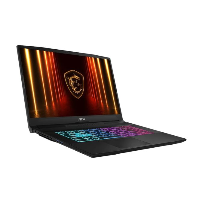 Ноутбук, MSI, Katana 17 HX B14WFK-403XKZ, MS-17L7, 9S7-17L791-403, 17,3", FHD 1920x1080, IPS, 144Hz, Intel Core i7-14650HX, 8GB*2 DDR5, 1TB SSD Gen5, NVIDIA GeForce RTX5060, 8GB GDDR7, DOS, Черный