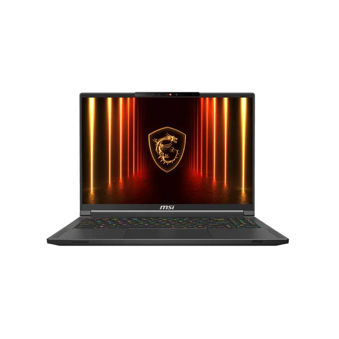 Ноутбук, MSI, Stealth 16 AI A2HWGG-090XKZ, MS-15F5, 9S7-15F535-090, 16", QHD+ 2560x1600, OLED, 240Hz, Intel Core Ultra 7 255H, 16GB*2 DDR5, 1TB SSD Gen5, NVIDIA GeForce RTX5070, 8GB GDDR7, DOS, Черный