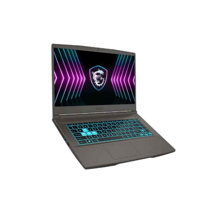 Ноутбук, MSI, Thin 15 B2RVE-3459XKZ, MS-16R8, 9S7-16R831-3459, 15,6", FHD 1920x1080, IPS, 144Hz, Intel Core 5 210H, 16GB DDR4, 512GB SSD Gen5, NVIDIA GeForce RTX4050, 6GB GDDR6, DOS, Серый