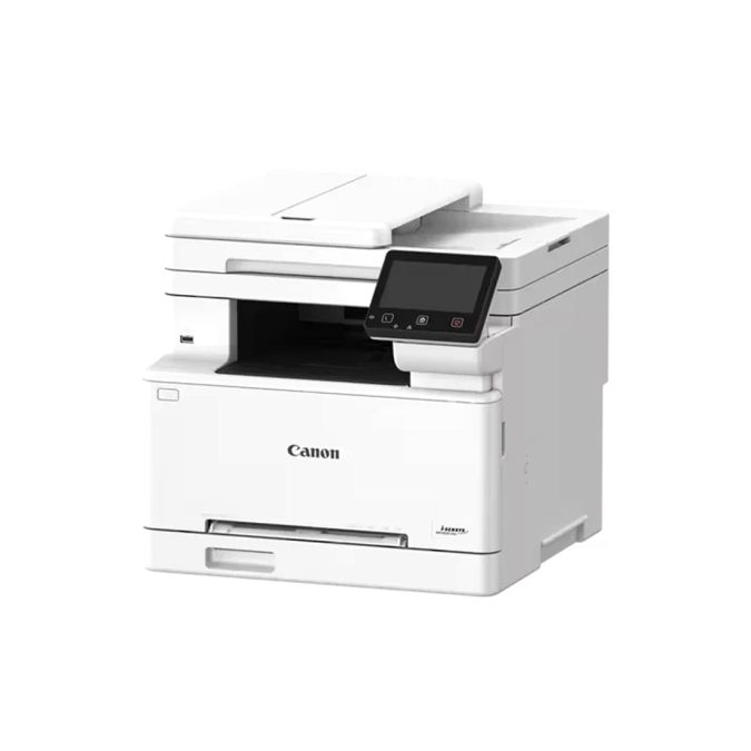 Цветное МФУ, Canon, i-SENSYS MF664CDW, 6928C001AA, Лазерное, A4, 25 стр./мин., Подача 301 лист, Двусторонний автоподатчик документов, Сенсорный дисплей 5", 1.2 ГГц CPU, 1 ГБ RAM, USB 2.0, Ethernet 10/100/1000, Wi-Fi