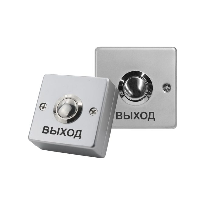 Кнопка выхода, iPower, Z53, металлическая, накладная
