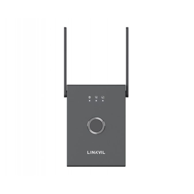Базовая станция DECT, Linkvil, W710H, до 10 трубок и 10 одновременных вызовов, до 20 SIP-аккаунтов, дальность до 50 м в помещении/300 м на открытом пространстве, 2RJ45 10/100 Мбит/с, PoE/DC 5 В