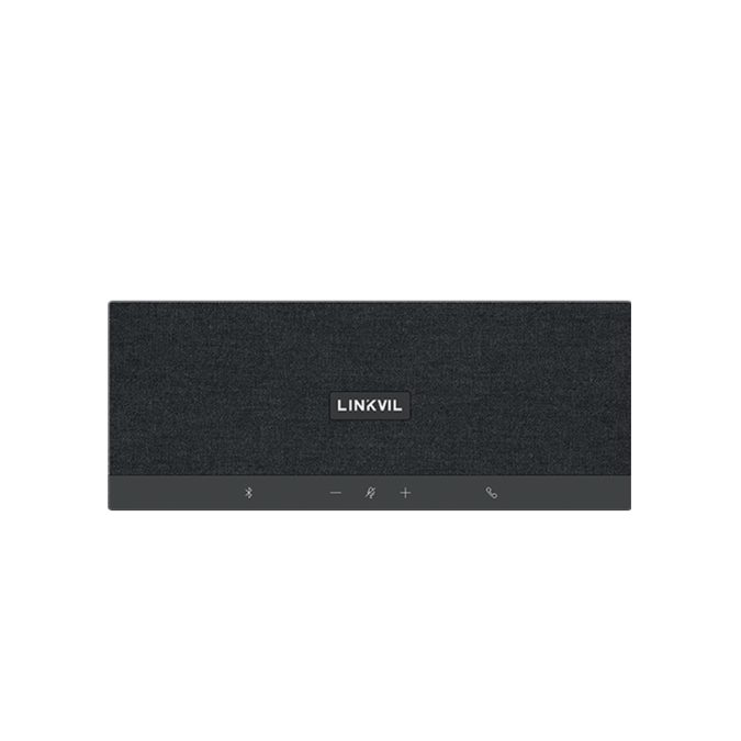 Спикерфон, Linkvil, CS40, беспроводной, для конференций, Bluetooth 5.4, USB-A/C, 3 микрофона, дальность захвата 3 м, 2x Вт, ENC, ANS, AGC, аккумулятор 4000 мАч, до 10 ч