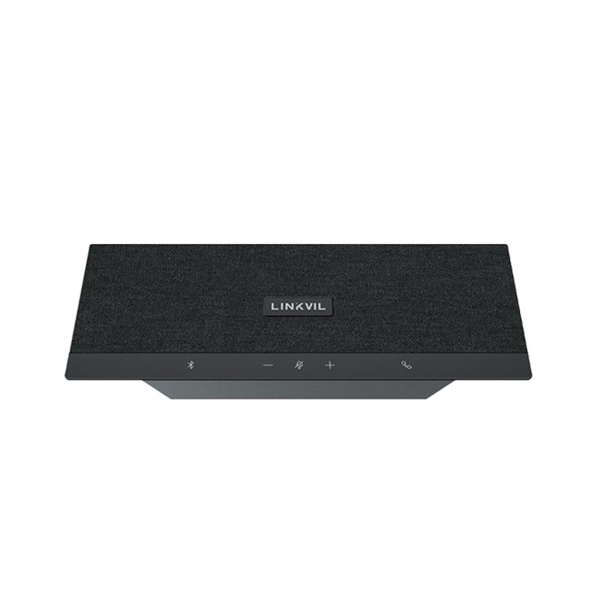Спикерфон, Linkvil, CS40, беспроводной, для конференций, Bluetooth 5.4, USB-A/C, 3 микрофона, дальность захвата 3 м, 2x Вт, ENC, ANS, AGC, аккумулятор 4000 мАч, до 10 ч
