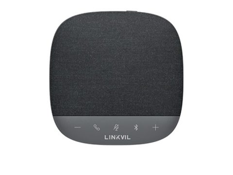 Спикерфон, Linkvil, CS20, беспроводной, для конференций, Bluetooth 5.4, USB-C, USB-адаптер, 3 микрофона, захват до 1,5 м, динамик 3 Вт, ENC/ANS/AGC, до 16 ч работы