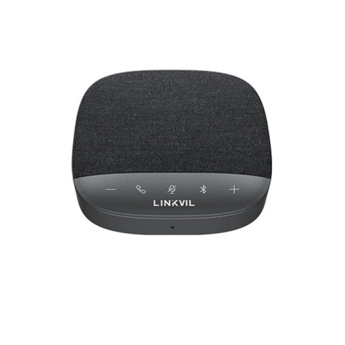 Спикерфон, Linkvil, CS20, беспроводной, для конференций, Bluetooth 5.4, USB-C, USB-адаптер, 3 микрофона, захват до 1,5 м, динамик 3 Вт, ENC/ANS/AGC, до 16 ч работы
