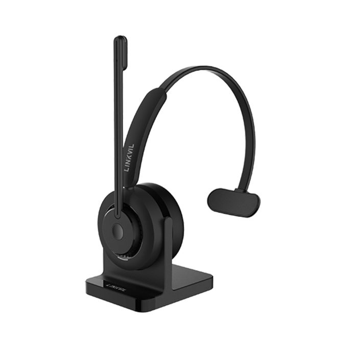 Гарнитура, Linkvil, DH301B, беспроводная Bluetooth, моно, шумоподавление ENC, Busylight, зарядная станция