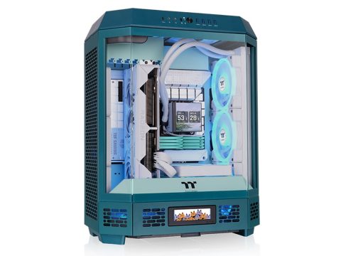 Компьютерный корпус, Thermaltake, The Tower 600 Transformative Teal, CA-1Z1-00MTWN-00, ATX / M-ATX / M-ITX, 1*3.5"/2*2.5", Высота кулера до 210 мм, Длина VGA до 400 мм, 550 x 420 x 286.4 мм, Без Б/П, Бирюзовый