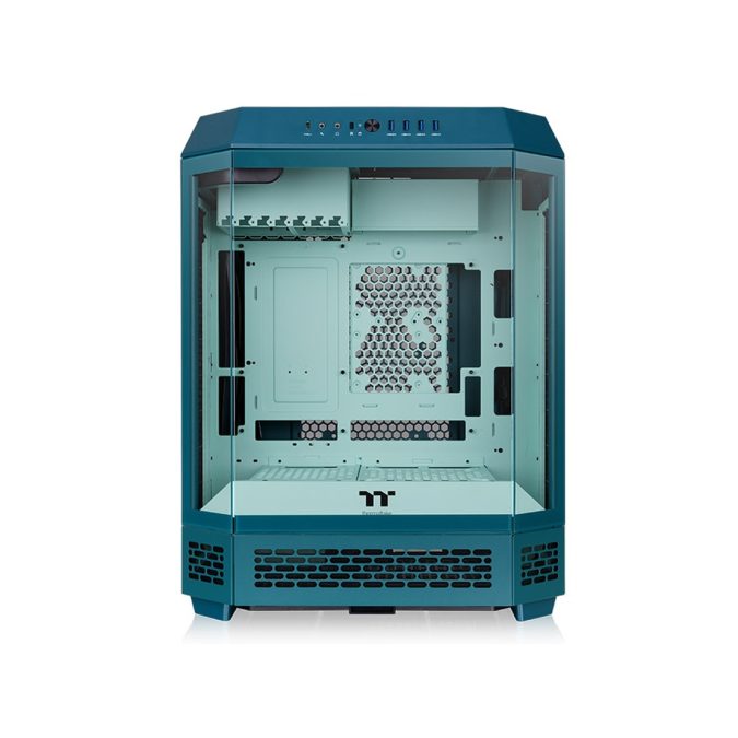 Компьютерный корпус, Thermaltake, The Tower 600 Transformative Teal, CA-1Z1-00MTWN-00, ATX / M-ATX / M-ITX, 1*3.5"/2*2.5", Высота кулера до 210 мм, Длина VGA до 400 мм, 550 x 420 x 286.4 мм, Без Б/П, Бирюзовый