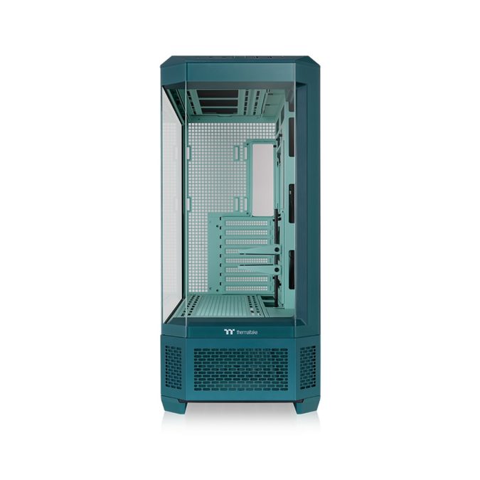 Компьютерный корпус, Thermaltake, View 600 TG Transformative Teal, CA-11H-00FNWN-00, E-ATX / ATX, 3*3.5"/3*2.5", Высота кулера до 175 мм, Длина VGA до 480 мм, 560  249  584 мм, Без Б/П, Бирюзовый