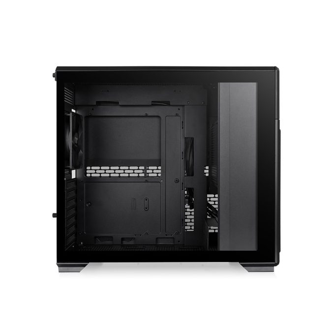 Компьютерный корпус, Thermaltake, TR300 TG Black, CA-11M-00M1WN-00, Mini ITX/Micro-ATX/ATX, 2*3.5"/3*2.5", Высота кулера до 165 мм, Длина VGA до 410 мм, 419 x 205 x 467 мм, Без Б/П, Черный