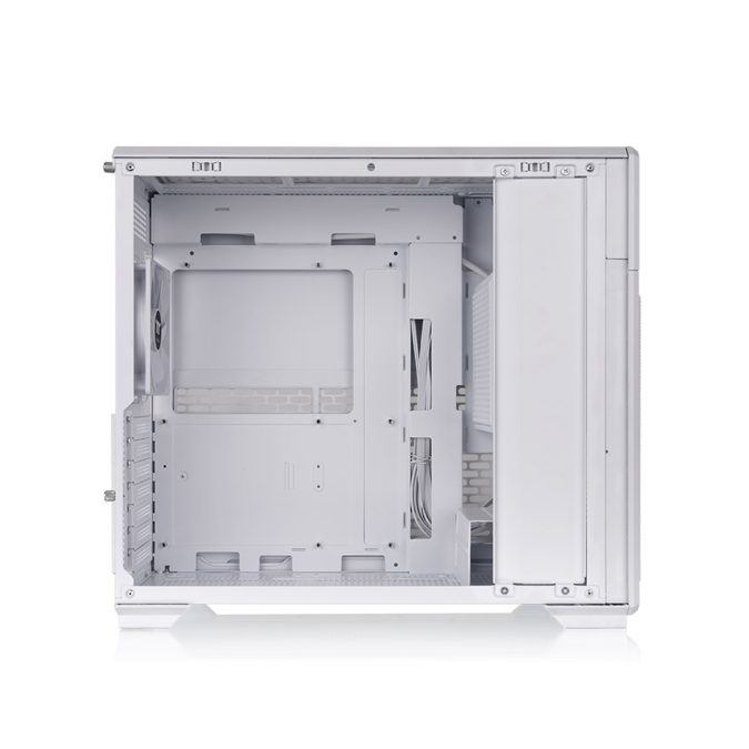 Компьютерный корпус, Thermaltake, TR300 TG Snow, CA-11M-00M6WN-00, Mini ITX/Micro ATX/ATX, 2*3.5"/3*2.5", Высота кулера до 165 мм, Длина VGA до 410 мм, 419 x 205 x 467 мм, Без Б/П, Белый