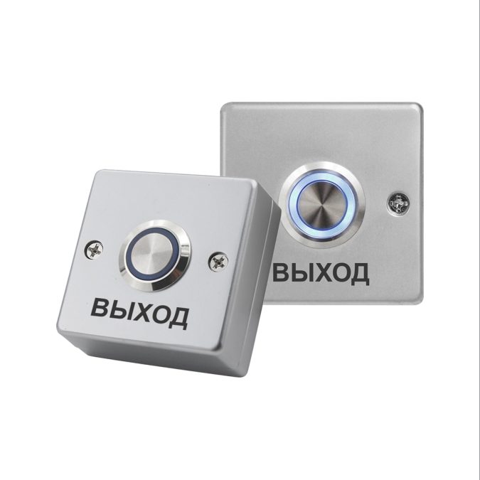 Кнопка выхода, iPower, Z53LS, металлическая, накладная