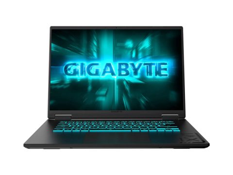 Ноутбук, Gigabyte GAMING A16 3THK3KZ894SD, 9RGA6AB5THKHJK0KZ000, 16", FHD+ 1920x1200, IPS, 165Hz, Ryzen 7 260, 16GB DDR5, 1TB SSD, NVIDIA GeForce RTX 5050, 8GB GDDR7, DOS, Черный