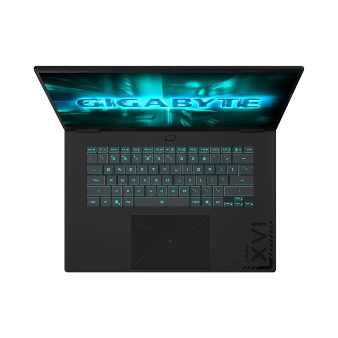Ноутбук, Gigabyte GAMING A16 3THK3KZ894SD, 9RGA6AB5THKHJK0KZ000, 16", FHD+ 1920x1200, IPS, 165Hz, Ryzen 7 260, 16GB DDR5, 1TB SSD, NVIDIA GeForce RTX 5050, 8GB GDDR7, DOS, Черный