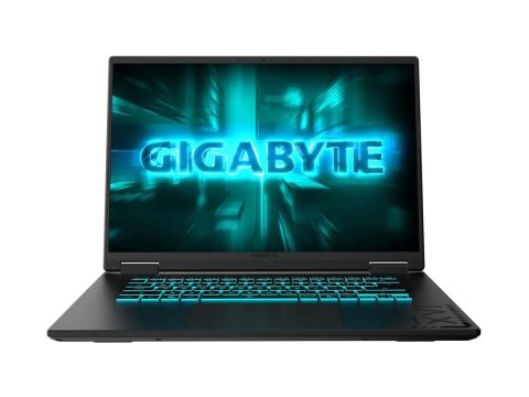 Ноутбук, Gigabyte GAMING A16 3THK3KZ893SD, 9RGA6AB5THKHIK0KZ000, 16", FHD+ 1920x1200, IPS, 165Hz, Ryzen 7 260, 16GB DDR5, 512GB SSD, NVIDIA GeForce RTX 5050, 8GB GDDR7, DOS, Черный
