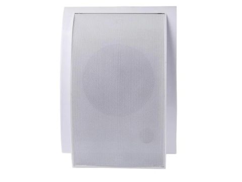 Динамик настенный, L-FRANK AUDIO, HWR 118T 5W, мощность1,25/2,5/5 Вт, диапазон частот 150...17000 Гц, чувствительность 90 дБ, 312х210х85 мм