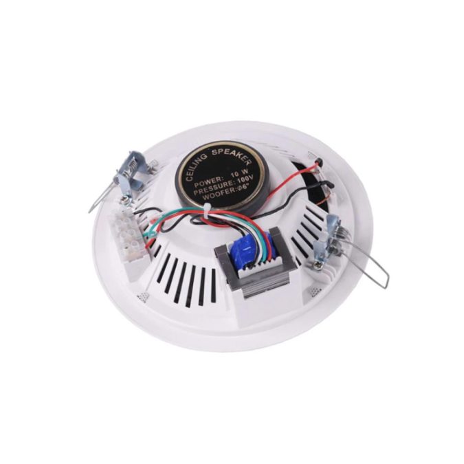 Динамик потолочный, L-FRANK AUDIO, HSR 179-5T 5W, мощность 1,5/3/6 Вт, диапазон частот 180...15000 Гц, чувствительность 90 дБ, 158 x 46 мм
