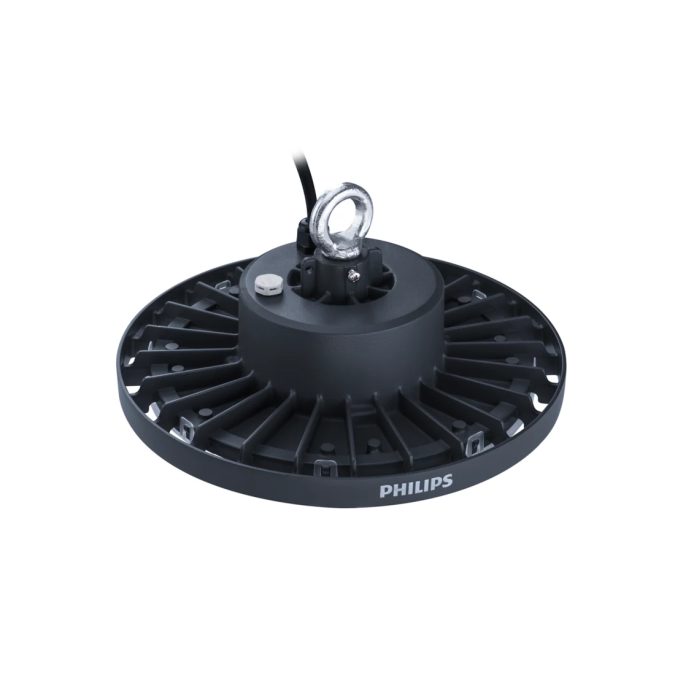 Светильник для высоких пролётов, Philips, BY239P LED195/CW PSU GM G2, Мощность 150Вт, Световой поток 19500Лм, Цветовая температура 6500К холодный, Индекс цветопередачи 80CRI