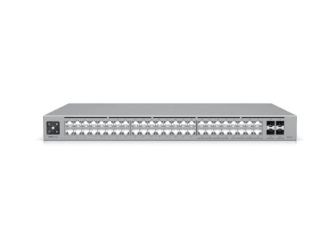 Сетевой Коммутатор, Ubiquiti, USW-Pro-Max-48, UniFi, Управляемый L3, 32 порта 10/100/1000Mbps, 16 портов 10/100/1000/2500Mbps PoE++, 4 порта SFP+, Стоечный