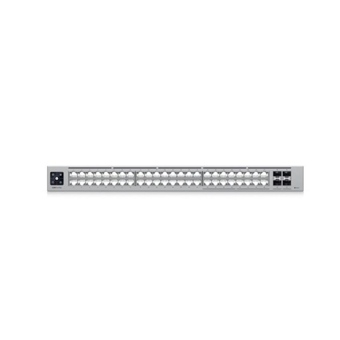 Сетевой Коммутатор, Ubiquiti, USW-Pro-Max-48, UniFi, Управляемый L3, 32 порта 10/100/1000Mbps, 16 портов 10/100/1000/2500Mbps PoE++, 4 порта SFP+, Стоечный
