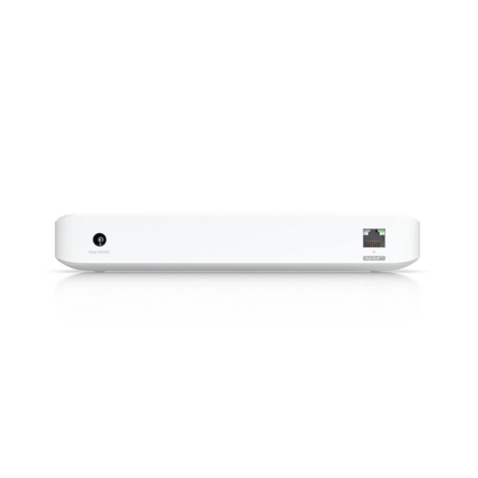 Сетевой Коммутатор, Ubiquiti, USW-Ultra-210W, UniFi, Управляемый L3, 7 портов 10/100/1000Mbps output PoE+, 802.3af/at, PoE бюджет 202W, 1xGbE PoE++ input port / AC/DC адаптер в комплекте, Настольный/настенный