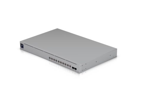Коммутатор, Ubiquiti, USW-Pro-XG-10-PoE, Управляемый L3, 10 портов 10G/5G/2.5G/1G/100M PoE+++,, 802.3af/at/bt, PoE бюджет 400W, 2 порта SFP+, Стоечный