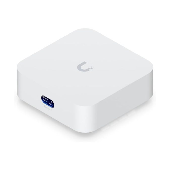 Сетевой маршрутизатор, Ubiquiti, UX7, UniFi Express 7, LAN 1 х 2.5G/1GГбит/с, WAN 1 х 10G/5G/2.5G/1GГбит/с, Wi-Fi7, 802.11a/b/g/n/ac/ax/be, BE10700, 30+ UniFi devices and 300+ clients, AC/DC адаптер в комплекте, Настольный
