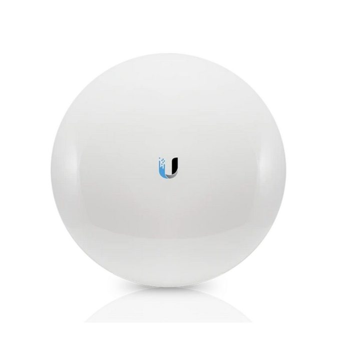 Беспроводной маршрутизатор, Ubiquiti, NBE-2AC-13, NanoBeam, 1 порт 10/100/1000 RJ-45, 150 Mbps, Passive Poe 24V, адаптер в комплекте, внешняя, 2,4 ГГц