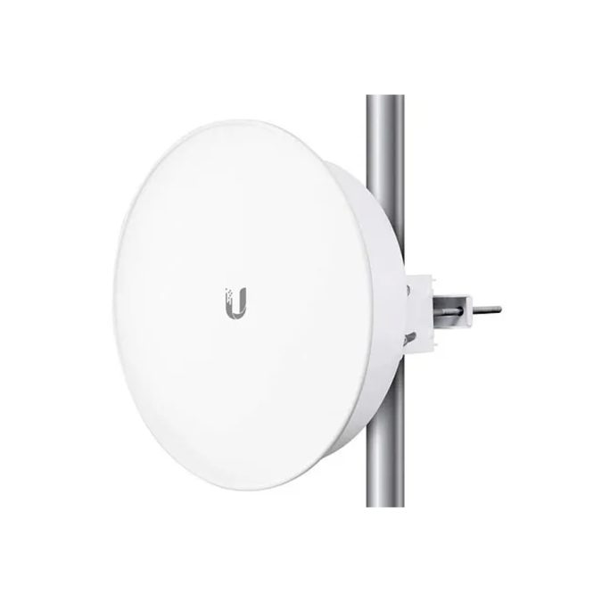 Беспроводной маршрутизатор, Ubiquiti, PBE-5AC-ISO-Gen2, PowerBeam, 1 порт 10/100/1000 RJ-45, 450 Mbps, Passive Poe 24V, адаптер в комплекте, внешняя, 5 ГГц (КОМПЛЕКТАЦИЯ: PBE-5AC-ISO-Gen2, БЛОК ПИТАНИЯ, ПРОВОД ПИТАНИЯ, АНТЕННА, ЗАЩИТНЫЙ ЭКРАН, ЭЛЕМЕНТЫ КРЕПЛЕНИЯ (4 шт), ИТОГО 9 частей)