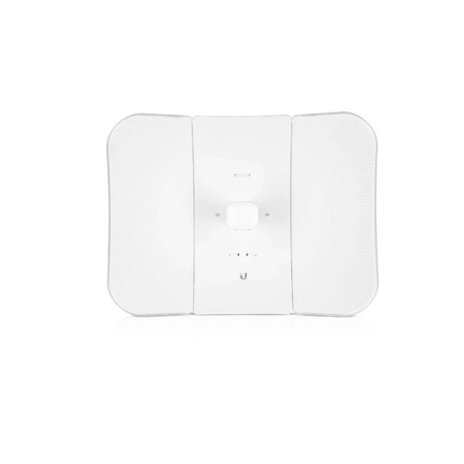 Беспроводной маршрутизатор, Ubiquiti, LBE-5AC-LR-5, airMAX LiteBeam 5AC Long-Range, 1 порт 10/100/1000 RJ-45, 450 Mbps, Passive Poe 24V, адаптер в комплекте, внешняя, 5 ГГц (комплект 5 штук)