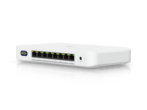 Коммутатор, Ubiquiti, UDB-Switch, Device Bridge, Wi-Fi7, 802.11a/b/g/n/ac/be, BE 10100, LAN: RJ45 7 х 1/2,5 Гбит/с, RJ45 1 х 10 Гбит/с, PoE out, Total PoE 60W, 5 ГГц