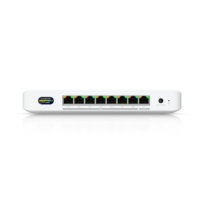 Коммутатор, Ubiquiti, UDB-Switch, Device Bridge, Wi-Fi7, 802.11a/b/g/n/ac/be, BE 10100, LAN: RJ45 7 х 1/2,5 Гбит/с, RJ45 1 х 10 Гбит/с, PoE out, Total PoE 60W, 5 ГГц