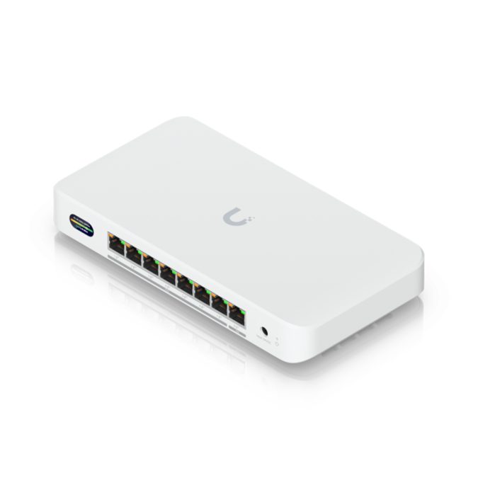 Коммутатор, Ubiquiti, UDB-Switch, Device Bridge, Wi-Fi7, 802.11a/b/g/n/ac/be, BE 10100, LAN: RJ45 7 х 1/2,5 Гбит/с, RJ45 1 х 10 Гбит/с, PoE out, Total PoE 60W, 5 ГГц