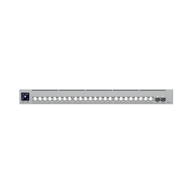 Коммутатор, Ubiquiti, USW-Pro-XG-24-PoE, управляемый L3, 8 порта RJ45 PoE+++ 10/100/1000/2500 Mbps, 16 порта RJ45 PoE+++ 10G/5G/2.5G/1G/100M, , Total PoE 720W, 4 порта SFP28, Стоечный