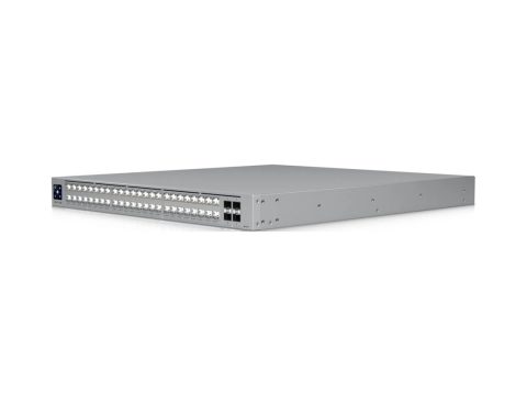 Коммутатор, Ubiquiti, USW-Pro-XG-48-PoE, управляемый L3, 16 порта RJ45 10/100/1000/2500 Mbps, 32 порта RJ45 10G/5G/2.5G/1G/100M,, Total PoE 1080W, 4 порта SFP28, Стоечный