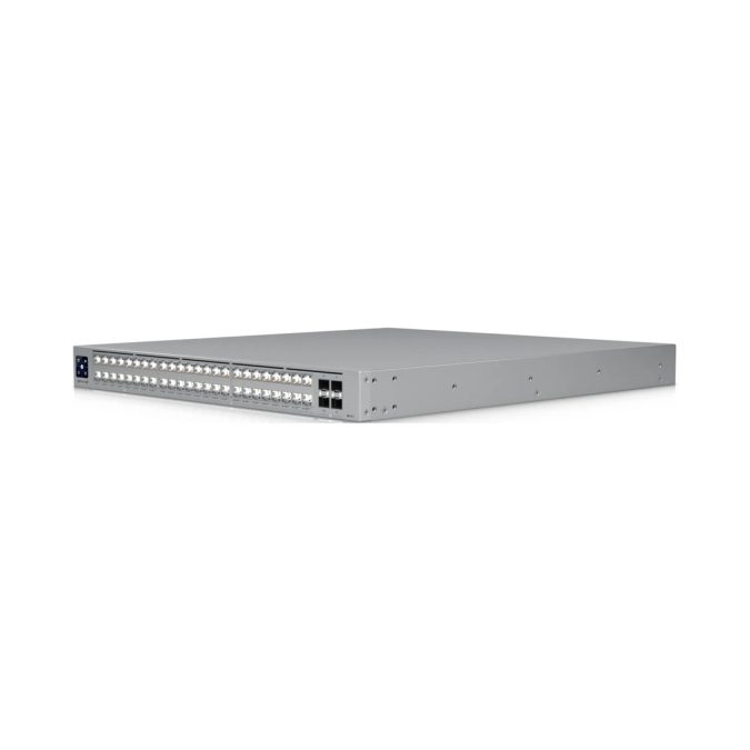Коммутатор, Ubiquiti, USW-Pro-XG-48-PoE, управляемый L3, 16 порта RJ45 10/100/1000/2500 Mbps, 32 порта RJ45 10G/5G/2.5G/1G/100M,, Total PoE 1080W, 4 порта SFP28, Стоечный