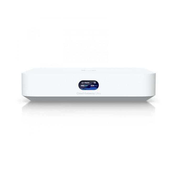 Маршрутизатор, Ubiquiti, UCG-Fiber, Cloud Gateway, LAN: RJ45 4 х 1/2,5 Гбит/с, RJ45 1 х 10 Гбит/с, SFP+, WAN: комбо RJ45 1 х 10 Гбит/с / SFP+, до 5Gbps, 50+ UniFi devices and 500+ clients,