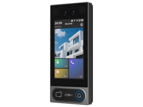 Вызывная панель, Dahua, DHI-VTO6631QB-WP, 4,3" IPS-дисплей, 2 Мп, IP65 & IK08