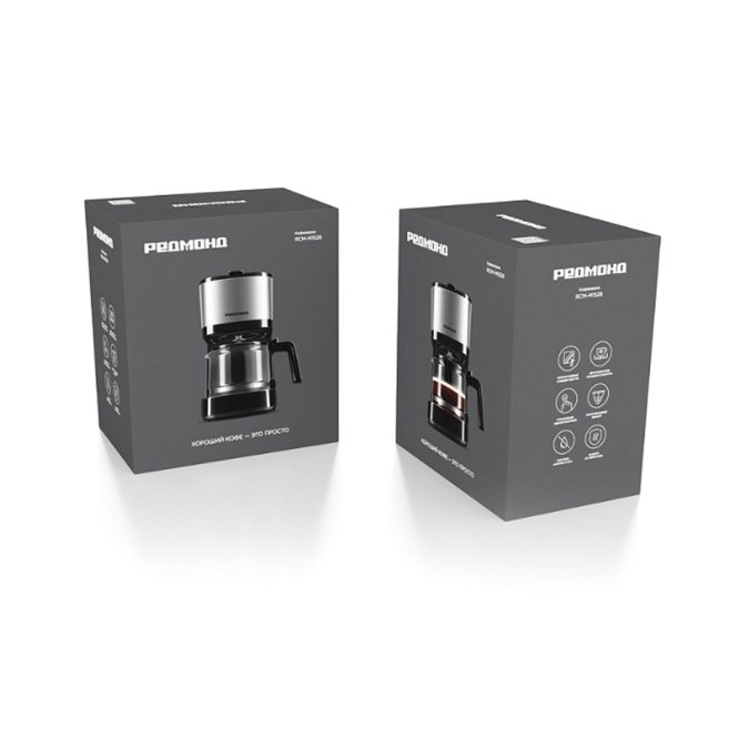 Кофеварка капельная, Редмонд, RCM-M1528, Черный