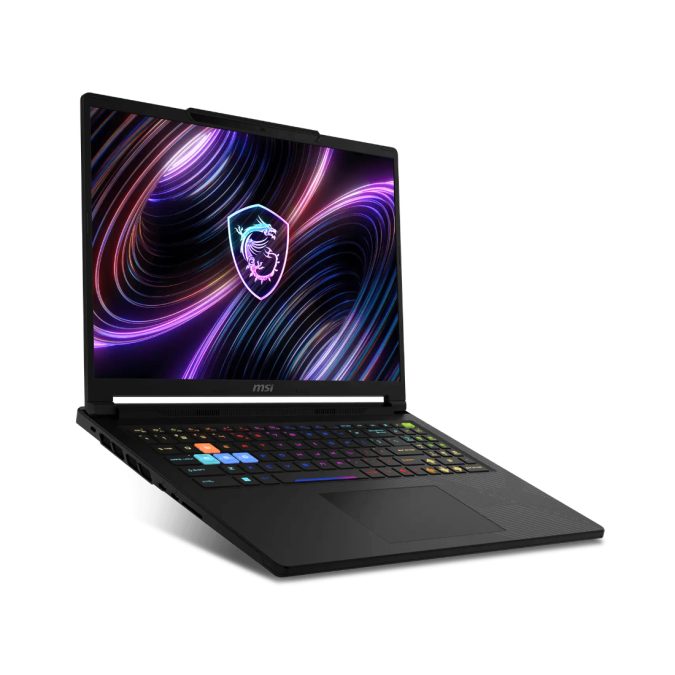 Ноутбук, MSI, Raider 16 HX B2WH-058XKZ, MS-2651, 9S7-265122-058, 16", QHD+ 2560x1600, OLED, 240Hz, Intel Core Ultra 7 251HX, 16GB DDR5, 1TB SSD Gen5, NVIDIA GeForce RTX5070 Ti, 12GB GDDR7, DOS, Черный