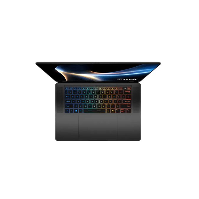 Ноутбук, MSI, Stealth 16 AI+ B3WF-025KZ, MS-2632, 9S7-263211-025, 16", QHD+ 2560x1600, OLED, 240Hz, Intel Core Ultra 9 386H, 16GB DDR5, 1TB SSD Gen5, NVIDIA GeForce RTX5060, 8GB GDDR7, Win 11, Черный