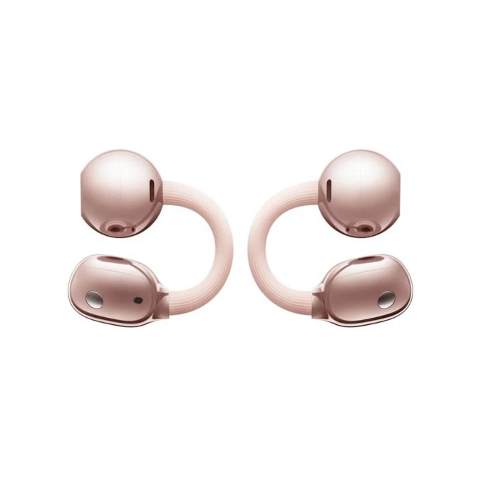 Беспроводные наушники, Huawei, FreeClip 2 T0027, 20 Гц – 20 кГц, каждый наушник около 5,6, г, 60 мАч (один наушник), 537 мАч (кейс), Type-C, Bluetooth 6.0, (Rose Gold) Розовое золото